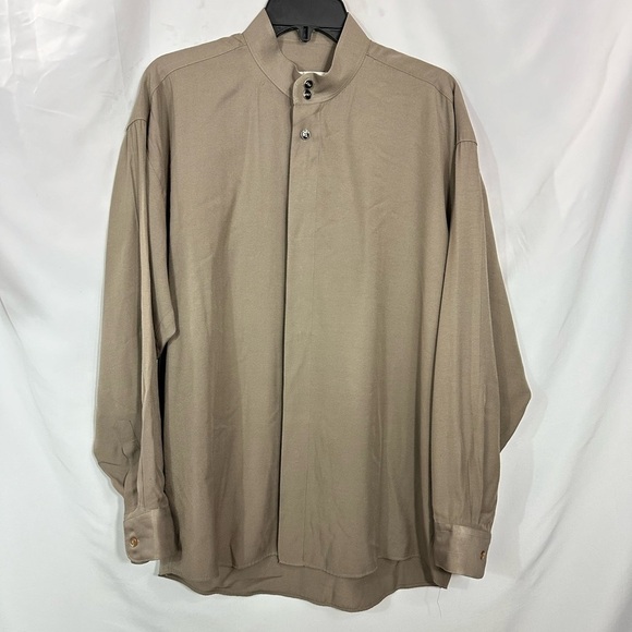 Elliott mandarine collar button down size M - Picture 1 of 7